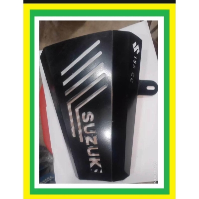 Picture of Suzuk-i silencer Metal cover colour-Black -Black