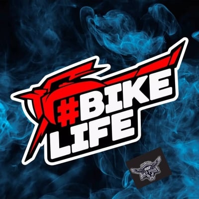 Picture of ALL Bike Sticker - Abe hala side a chap,( Waterproof & Premium quality -Multicolor