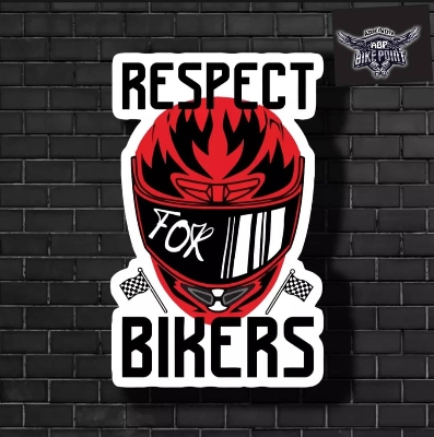 Picture of ALL Bike Sticker - Abe hala side a chap,( Waterproof & Premium quality -Multicolor