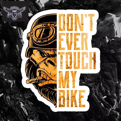 Picture of all Bike Sticker - Abe hala side a chap,( Waterproof & Premium quality