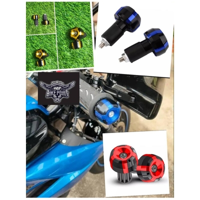 Picture of Universal Motorcycle 7/8" Handle Bar Grips End Slider Cap Puag