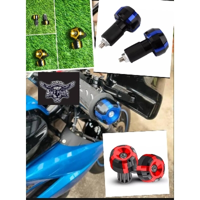 Picture of Universal Motorcycle 7/8" Handle Bar Grips End Slider Cap Puag