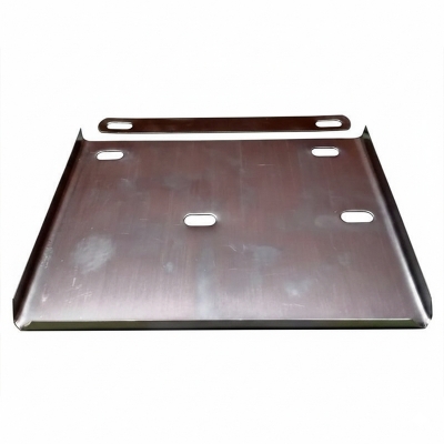 Picture of Motorcycle License Plate Holder- Stainless Steel 1 set-Universal -Silver