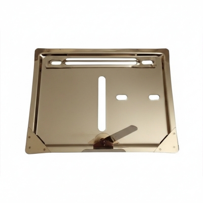 Picture of Motorcycle License Plate Holder- Stainless Steel 1 set-Universal -Gold