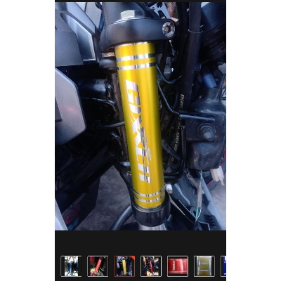 Picture of Suspension or fork sticker for gixxer -Gold