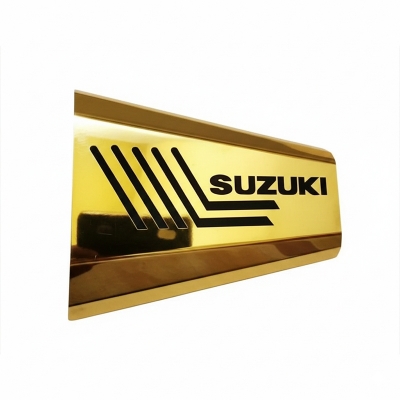 Picture of Silencer Cover for gixxer - Bike Cover -Gold