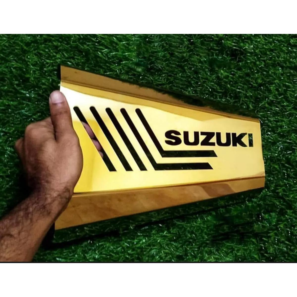 Picture of Silencer Cover for gixxer - Bike Cover -Gold