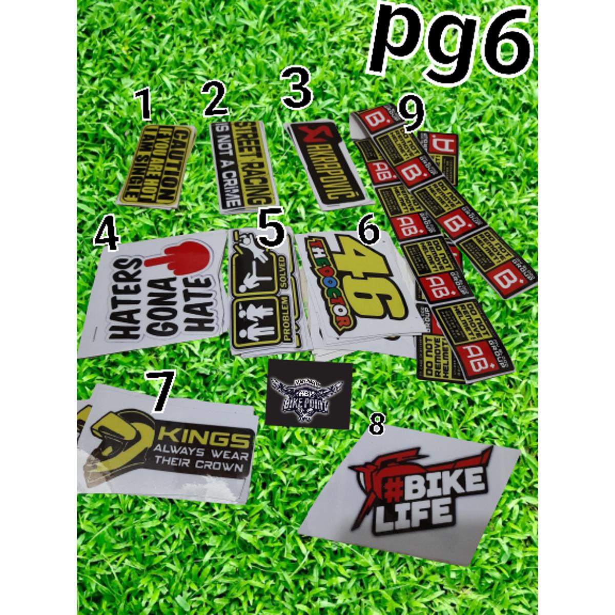Picture of Sticker For Helmet And Motorcycle - Car Accessories -Multicolor