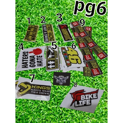 Picture of Sticker For Helmet And Motorcycle - Car Accessories -Multicolor