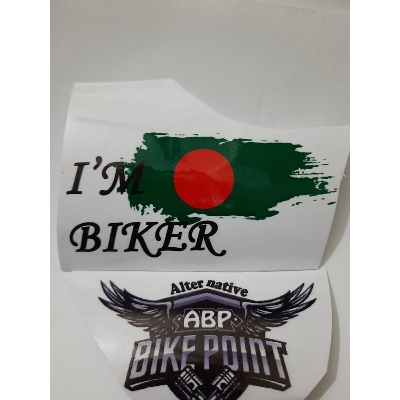 Picture of Sticker for helmet and motorcycle -Multicolor