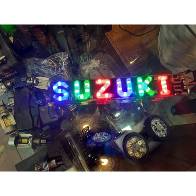 Picture of Writing Logo LED Light for Motorcycle colorful