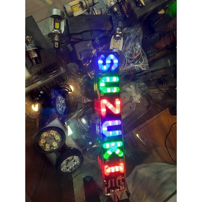 Picture of Writing Logo LED Light for Motorcycle colorful