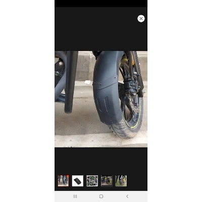 Picture of Mud guard  for  motorcycle -Black