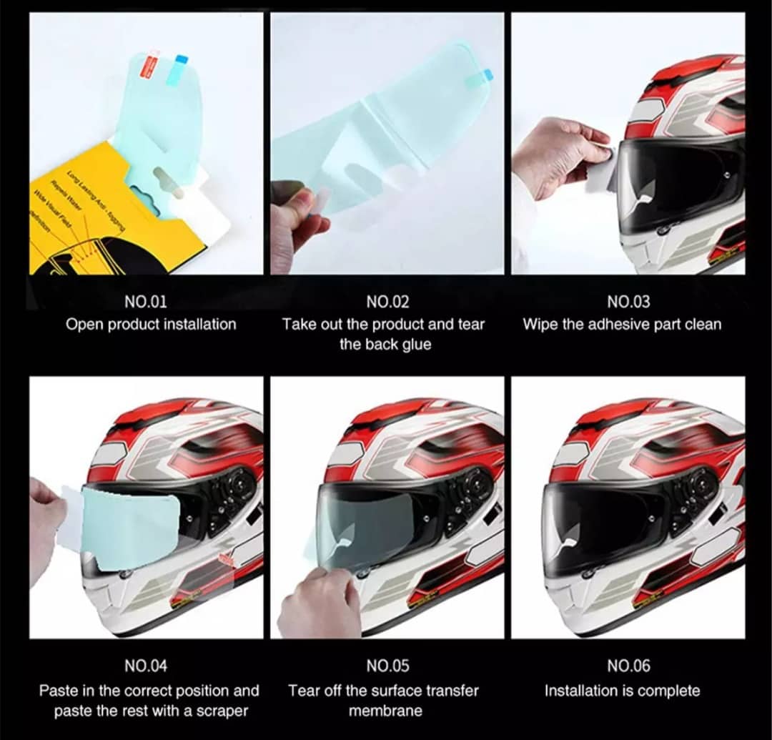 Picture of Anti fog for healmet -White