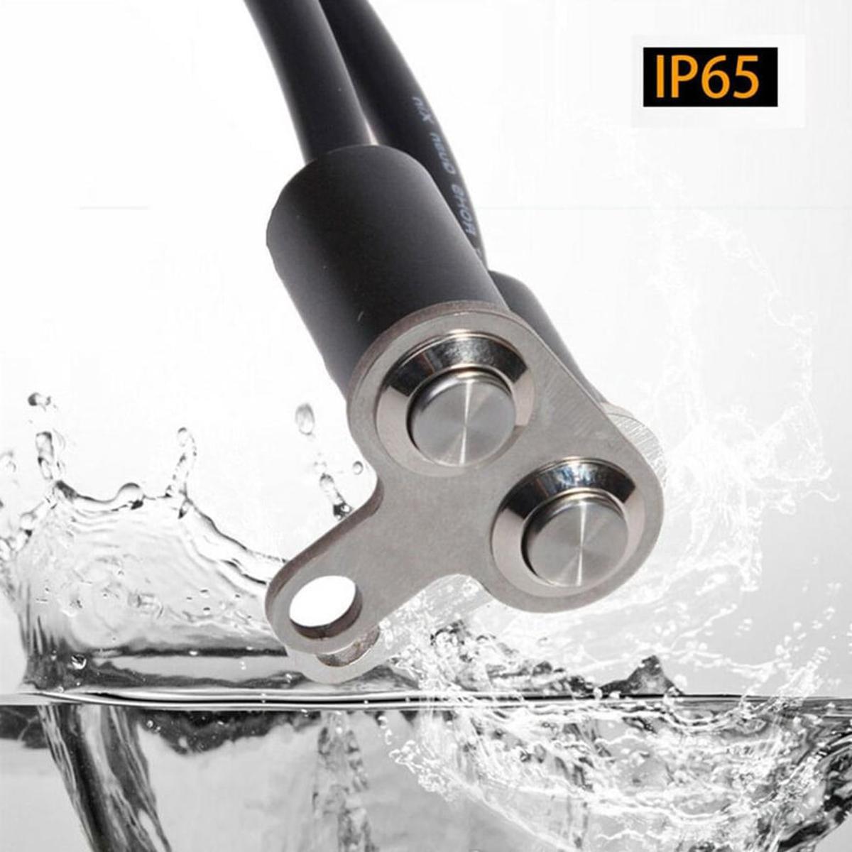 Picture of LED Motorcycle Switch ON-OFF Headlight Fog Light Handlebar Adjustable Mount Waterproof Switches Button DC12V