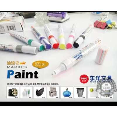 Picture of Colors Waterproof Rubber Permanent Paint Marker Pen Car Tyre Tread Environmental Tire Painting Dropshipping