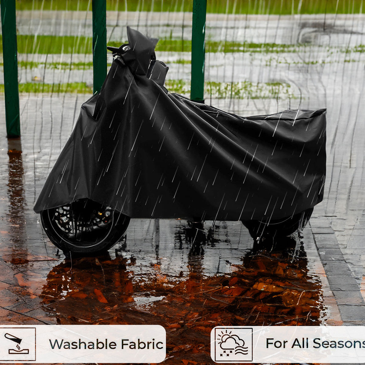 Picture of Bike Cover New ( Dust & Rain Proof) -Black