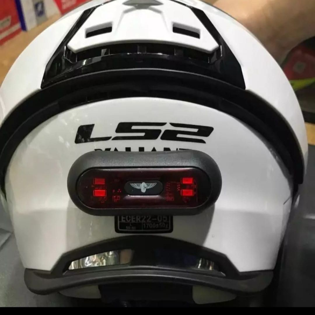 Picture of 2 in 1 Bike Light Cycling Helmet Headlight Waterproof Bicycle Taillight Handlebar Front Light Rear Dual Purpose Red -Red