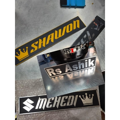 Picture of Ss suzuki এর পরিবর্তনযোগ্য স্টিকার - cycle sticker