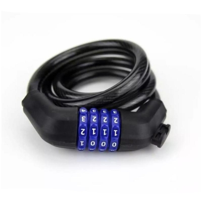 Picture of helmet lock, helmet security -Black