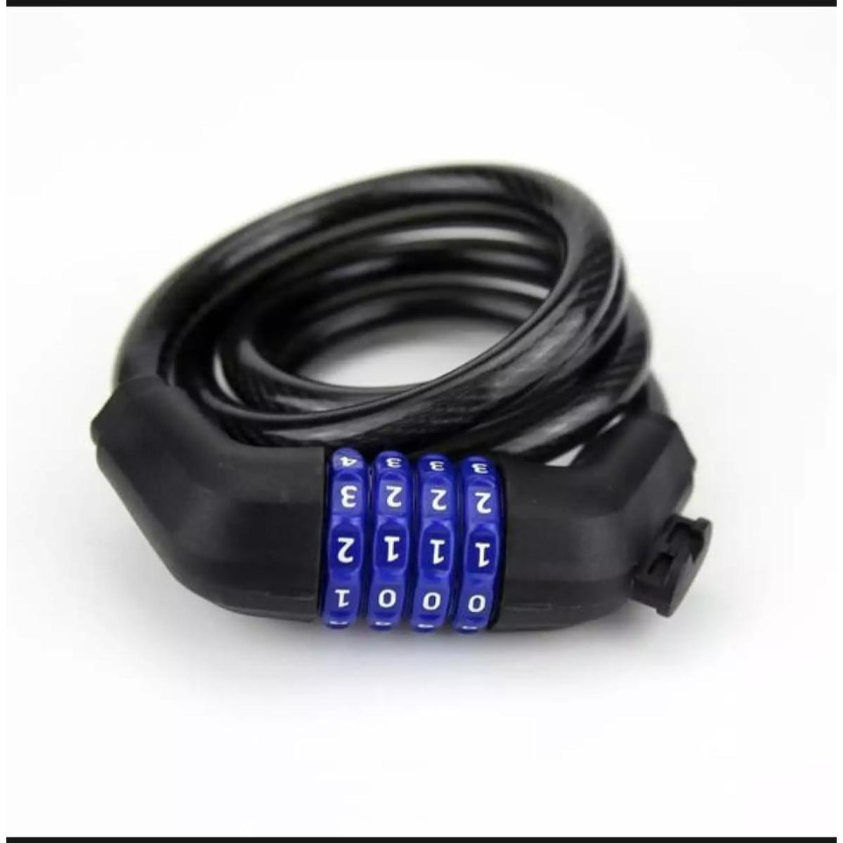 Picture of helmet lock, helmet security -Black