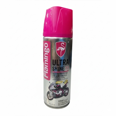 Picture of motorcycle polish spray