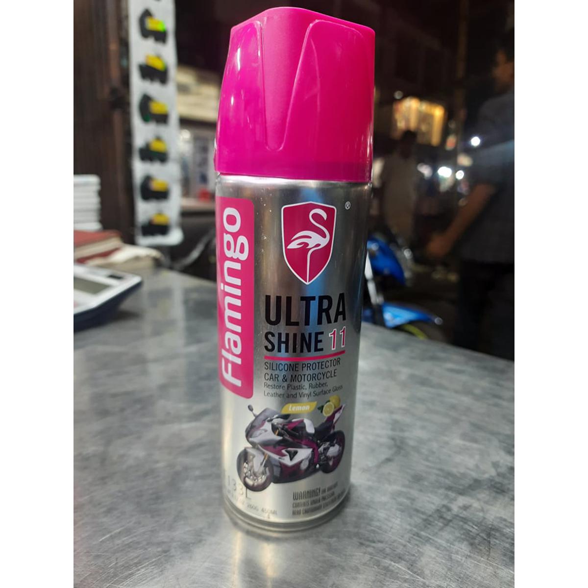 Picture of motorcycle polish spray