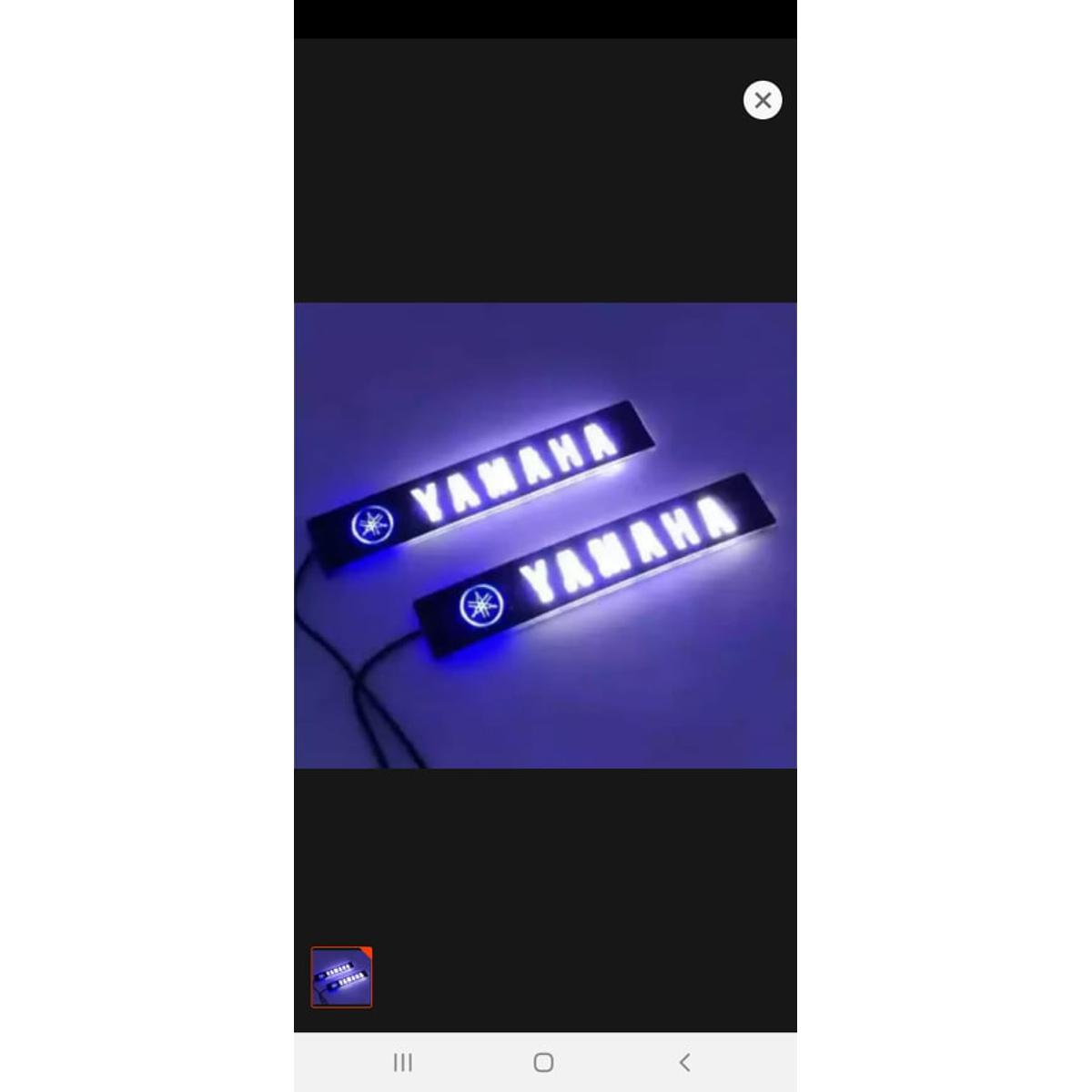 Picture of Highlighted Yamaha Logo LED Light for BIKE