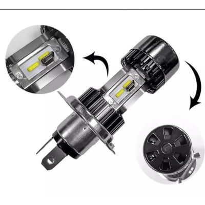 Picture of Motorcycle 12v H4 Hi Lo beam Moto LED M8 Headlight