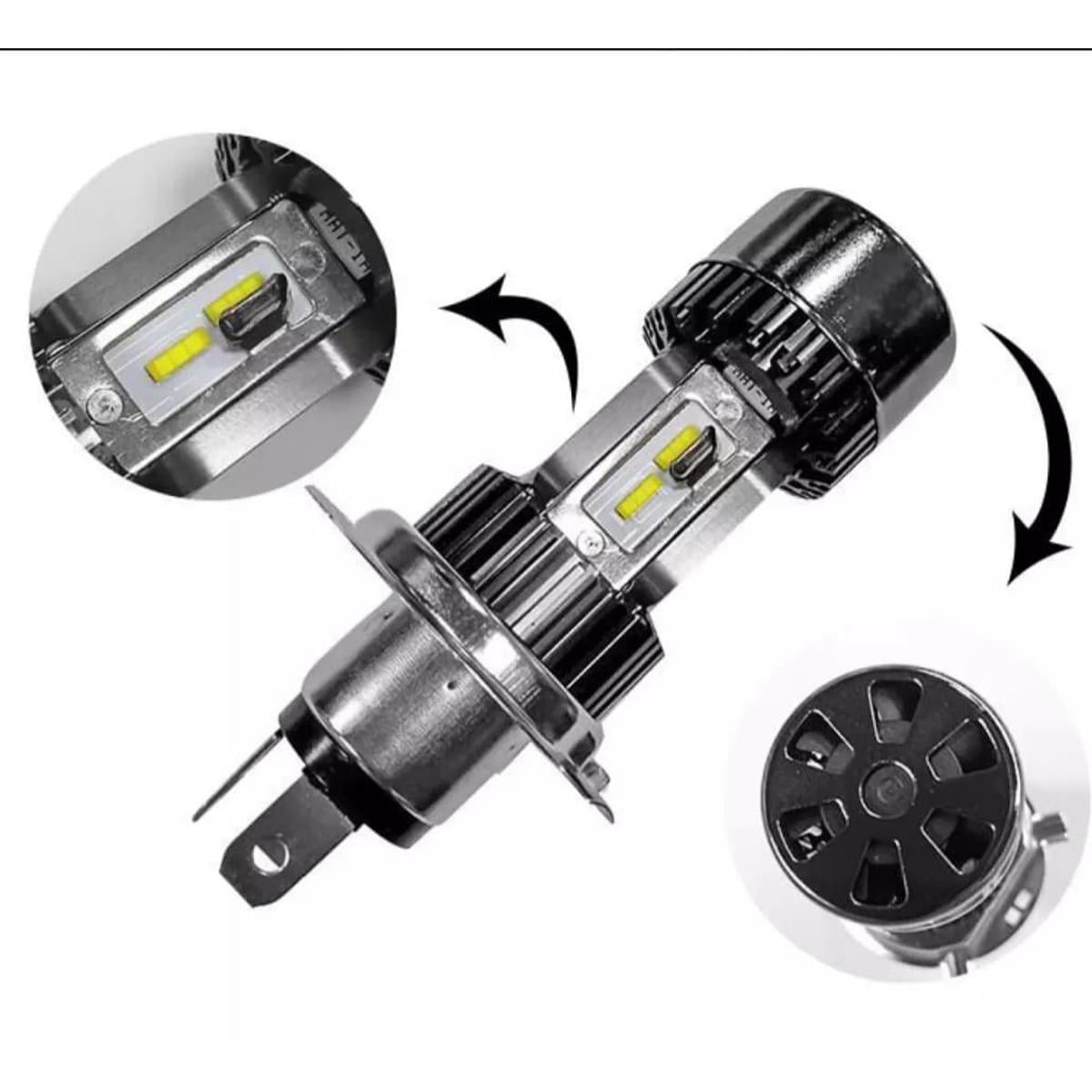 Picture of Motorcycle 12v H4 Hi Lo beam Moto LED M8 Headlight