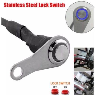 Picture of Stainless steel lock switch for motorcycle