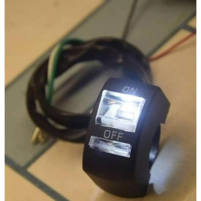 Picture of Best Quality ON/Off Switch With Lighting for Motorcycle or Bike