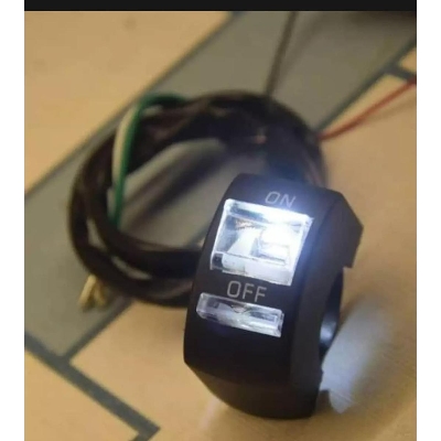 Picture of Best Quality ON/Off Switch With Lighting for Motorcycle or Bike