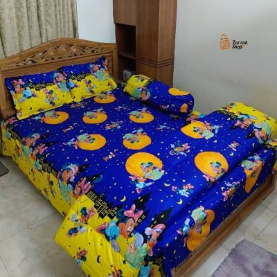 Picture of Zar'rah Shop Premium Quality Twill Cotton Comforter 5 Pcs Set (C-85)
