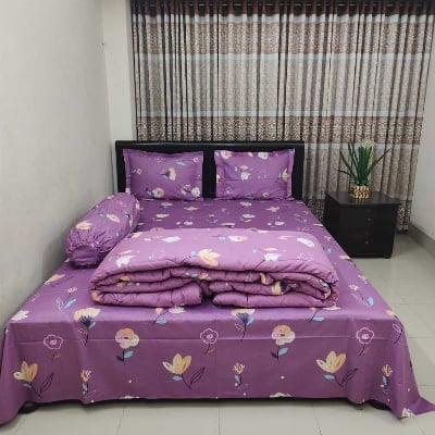 Picture of Zar'rah Shop Premium Quality Twill Cotton Comforter 5 Pcs Set (C-31)