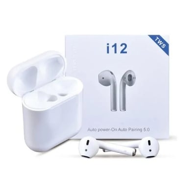 Picture of i12 TWS Bluetooth 5.0 Earbuds with Charging Case 