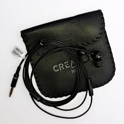 Picture of Orignal Creative High Bass Audio Earphone with Pouch EP-530 - Black