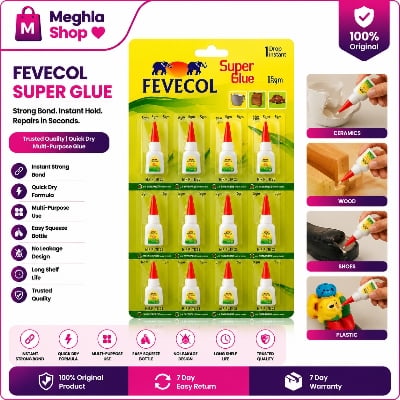 Picture of Fevecol super glue (5g) 12 Pcs high Qualityful Product 