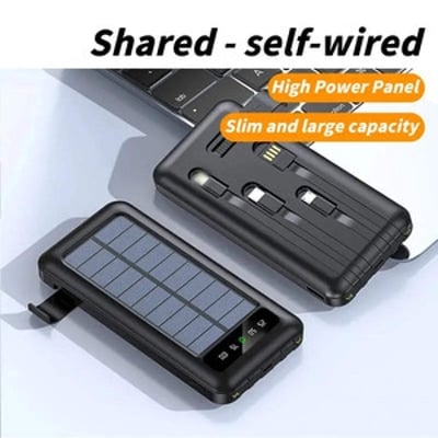 Picture of Solar Charger 10000mah Portable Power Bank Solar Phone Charger Power Banka Multicolor