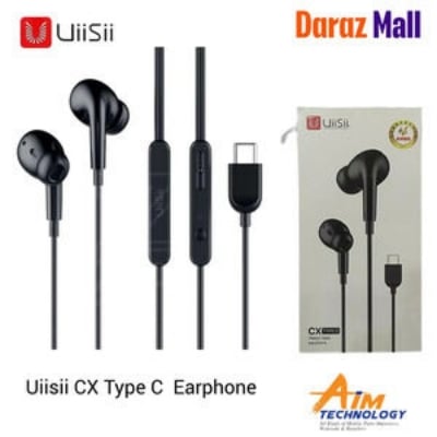 Picture of UIISII HAEVY BASS EARPHONE CX TYPE-C Earphone Black