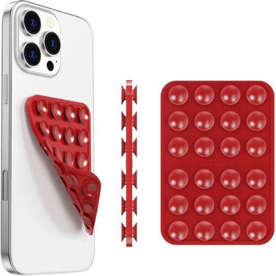 Picture of Double Sided Silicone Suction Cup Phone Case Mount  Sticky Phone Grip with Higher Suction Power for Phone Accessories Holder Case 