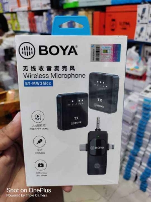 Picture of BOYA BY-MW3 Max Wireless Microphone Multicolor