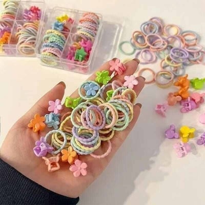 Picture of Cute Kids Hair Accessories Gift Box Multicolor