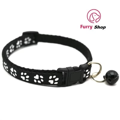 Picture of Dog/Cat Collar Neck Strap - Black - Black - 