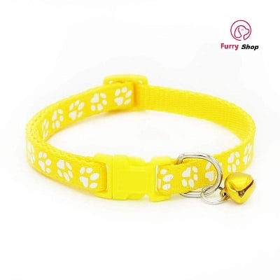Picture of Dog/Cat Collar Neck Strap - Yellow - Yellow - 