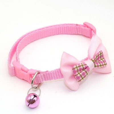 Picture of Unique Design bow/tie collar belt - pink - Pink - 