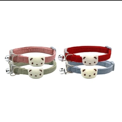 Picture of Luxury Neck Strap Soft Collar For Small Dog/Cat Collars Cat Belt - Multicolour - Multicolor - 