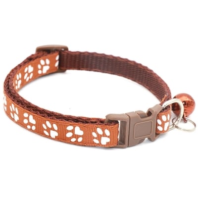 Picture of Dog/Cat Collar Neck Strap - Coffee