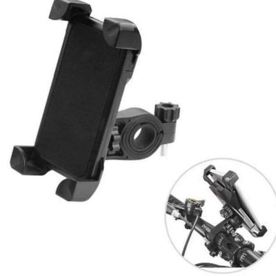 Picture of Driving Time Mobile Phone Holder For Bike And Bicycle - Phone Stand - Mobile Stand-Black
