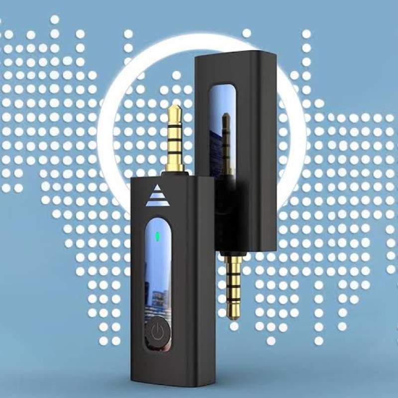 Picture of K35 Single Wireless Microphone 100% Authentic for Smartphone, DSLR Camera and Speakers-Black
